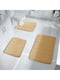 Набір килимків для ванної з ефектом пам'яті (3 шт., 50х80 см, 40х60 см та 50х50 см)  | 6730769