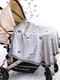 Плетений дитячий плед Lovely Svi сірий з принтом “Лама” (80 х 100 см)  | 6730773 | фото 2