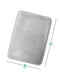 Антиковзаючий, м'який килимок для ванної з ефектом пам'яті сірого кольору (40 х 60 см) | 6730810 | фото 2