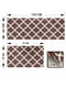 Набір кухонних килимків (2 шт., 44x74 x1 см та 44 x119 x1см)  | 6730822 | фото 3