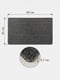 Придверний килимок з петлевою щетиною сірого кольору (40 x 60 см) | 6730826 | фото 3