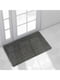 Придверний килимок з петлевою щетиною сірого кольору (45 x 75 см)  | 6730831