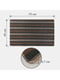 Придверний килимок з петлевою щетиною в смужку (45 x 75 см)  | 6730833 | фото 3