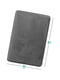 Антиковзаючий, м'який килимок для ванної з ефектом пам'яті кольору графіт (50 х 80 см) | 6730862 | фото 2