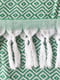 Пляжний рушник XХL зеленого кольору (100 х 180 см)  | 6730868 | фото 4