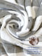 Рушник XXL біло-сірий у смужку (90 х180 см) | 6730879 | фото 2