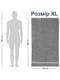 Рушник XL сірий (80 х160 см) | 6730902 | фото 4