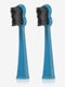 Набор голубых насадок для звуковой электрощетке Black Whitening II Pacific Blue (2 шт.) | 6733743 | фото 2