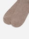 Высокие светло-коричневые носки из мягкого трикотажа | 6735380 | фото 3