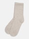 Высокие бежевые носки из мягкого трикотажа | 6735381 | фото 2