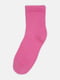 Високі яскраво-рожеві шкарпетки з м'якого трикотажу | 6735386 | фото 2
