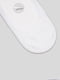 Носки-следки белого цвета | 6735390 | фото 2