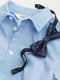 Краватка-метелик темно-синього кольору в горошок | 6735525 | фото 3