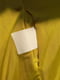 Обтягуюча сукня-міні з високим коміром кислотно-жовтого кольору (уцінка) | 6735609 | фото 2