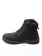 Чорні зимові черевики на шнурівці | 6735619 | фото 3