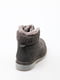 Сірі зимові черевики на шнурівці | 6735620 | фото 4