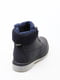 Сині зимові черевики на шнурівці | 6735624 | фото 4