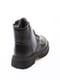 Чорні зимові черевики зі шнурівкою | 6735633 | фото 4