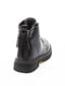 Чорні зимові черевики зі шнурівкою | 6735634 | фото 3