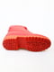 Червоні черевики зі шнурівкою | 6735641 | фото 5