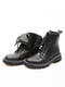 Чорні зимові черевики зі шнурівкою | 6735654 | фото 6