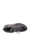 Шкіряні чорно-сірі черевики на вовняній підкладці | 6735674 | фото 3