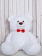 Плюшевий ведмедик з серцем "Бенжамін" (135 см) - білий | 6735768 | фото 2