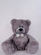 Плюшевий ведмедик з сердечком "Джеймс" (65 см) Сірий | 6735769 | фото 3
