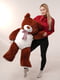 Плюшевий ведмедик "Бенжамін" (135 см) - шоколадний | 6735782 | фото 2