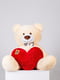 Плюшевий ведмедик "Бенжамін" (135 см) - персиковий | 6735783 | фото 8