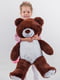 Плюшевий ведмідь "Джиммі” (90 см) - шоколадний | 6735788 | фото 3