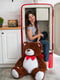 Плюшевий ведмедик "Джон" (110 см) - шоколадний | 6735799 | фото 2