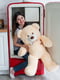 Плюшевий ведмедик "Джон" (110 см) - персиковий | 6735800 | фото 2