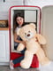 Плюшевий ведмедик "Джон" (110 см) - персиковий | 6735800 | фото 5