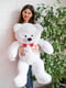 Плюшевий ведмедик "Джон” (110 см) - білий | 6735803 | фото 4