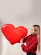 М'яка іграшка-подушка "Серце" 75 см Червона | 6735825 | фото 5