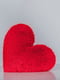 М'яка іграшка-подушка "Серце" 30 см Червона | 6735829 | фото 3