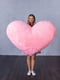 М'яка іграшка-подушка "Серце" (150 см) — рожева | 6735832 | фото 2