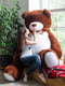 Величезний М'який ведмідь "Вільям" (250 см) - шоколадний | 6735843 | фото 2