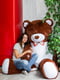 Величезний М'який ведмідь "Вільям" (250 см) - шоколадний | 6735843 | фото 5