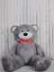 Великий плюшевий ведмідь "Річард" (2 метра) Сірий | 6735851 | фото 2