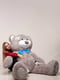 Великий плюшевий ведмедик "Річард з латками (2 метра) - Сірий | 6735861 | фото 4