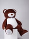 Великий плюшевий ведмедик "Річард" (2 метра) - шоколадний | 6735862 | фото 4