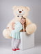 Великий плюшевий ведмедик "Річард" (2 метра) - персиковий | 6735863 | фото 3