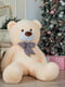 Великий плюшевий ведмедик "Джеральд" (165 см) - персиковий | 6735865 | фото 2