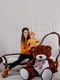 Велика м'яка іграшка "Ведмедик Біллі" (150 см) - шоколадний | 6735870 | фото 5