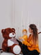 Велика м'яка іграшка "Ведмедик Біллі" (150 см) - шоколадний | 6735870 | фото 6