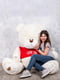 Ведмедик з латками плюшевий в футболці "Me To You (2 метра) - Молочний | 6735889 | фото 7