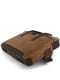 Светло-коричневая кожаная сумка для ноутбука | 6735692 | фото 4