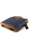 Синяя кожаная сумка для ноутбука | 6735693 | фото 3